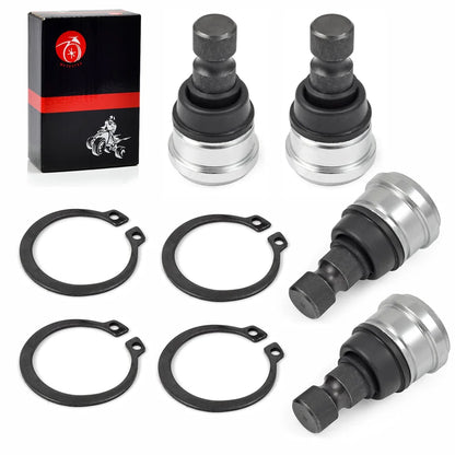 Ball Joints Upper Lower Front for Polaris RZR 570 800 900 - 7061220 7061187 7081505 7081580 7081666