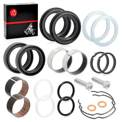 39mm Front Fork Bushing Dust Oil Seals Rebuild Kit for Harley Sportster 883 1200 XL883 XL1200 1990-2013 FXD Dyna 1991-2005