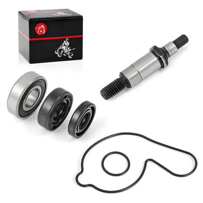 Water Pump Bearing Seals O-rings Shaft Kit for Yamaha YFZ450 2004-2013