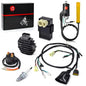CDI Ignition Coil Wiring Harness Spark Plug Regulator Relay Kit for Honda TRX400EX 1999-2004