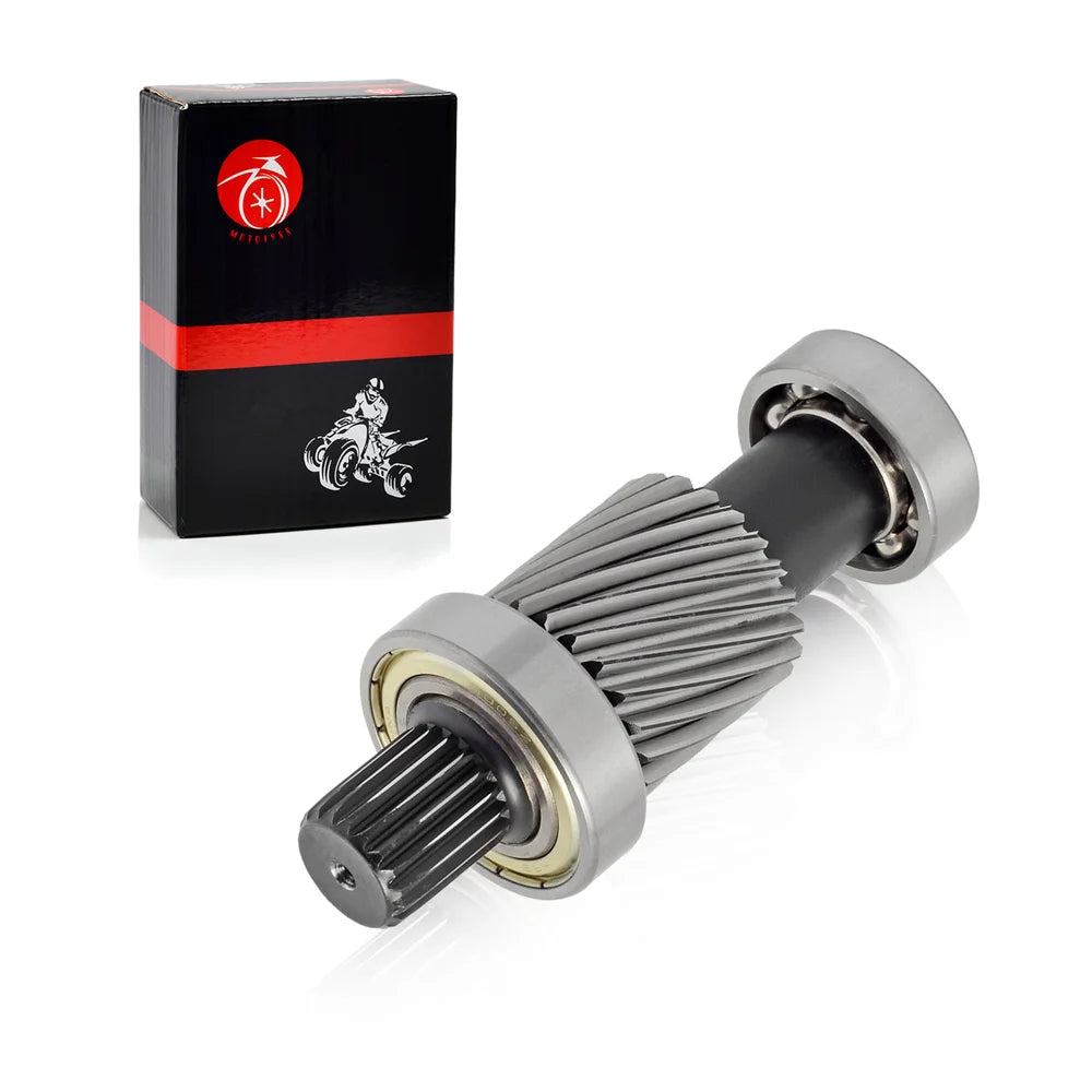 Input Shaft With Bearing Kit 21T/19T For EZGO TXT Golf Cart 1988-1990 Electric 1994-up 26926G01 28095G01