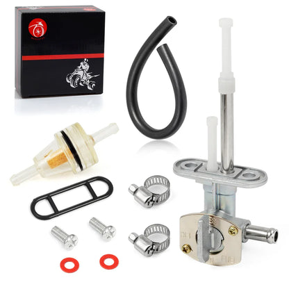 Fuel Valve Petcock 8mm for Yamaha Raptor 660 660R 2001-2005 Part 5LP-24500-01-00