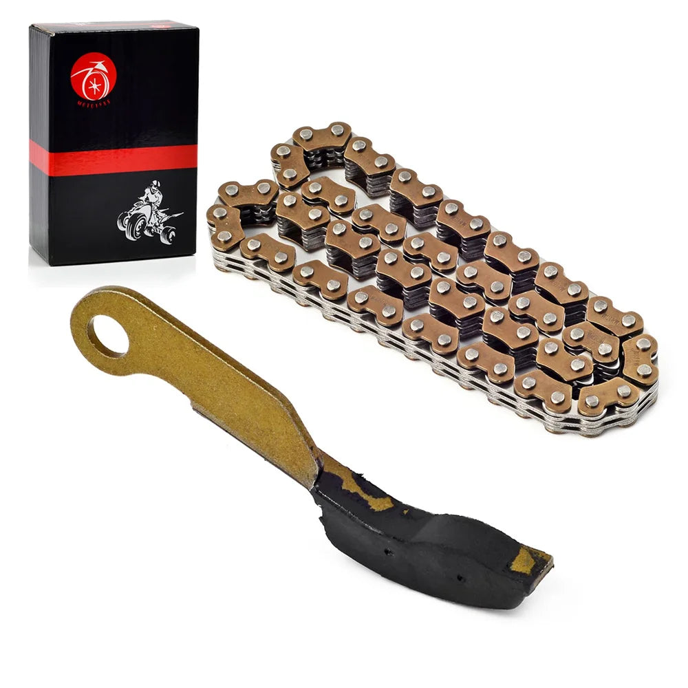 Cam Timing Chain and Tensioner Arm for Honda Rancher 420 TRX420 Pioneer 500 SXS500 Foreman 500 TRX500FE TRX500FM Rancher 520
