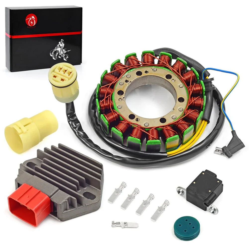 Stator Coil Rectifier for Honda Foreman 450 TRX450ES TRX450S 1998-2001 and Foreman 400 TRX400FW 1995-2003 - 31120-HM7-014
