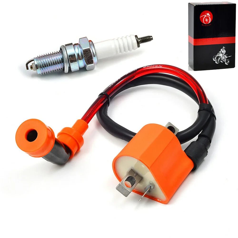 CDI Box and Ignition Coil Spark Plug for Yamaha Warrior 350 1997-2001 348cc