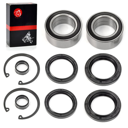 Front Wheel Bearings Seals Circlip Dust Seal for Honda Rancher 350 400 420 TRX350 TRX400 TRX420
