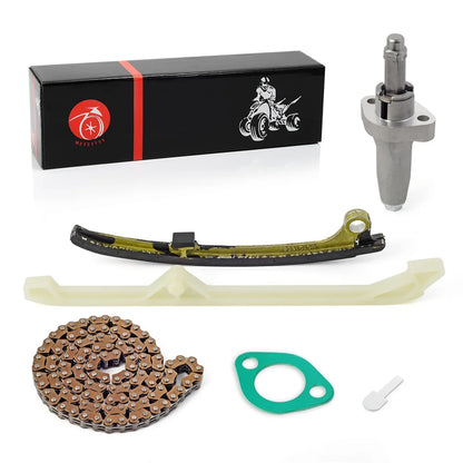 Cam Timing Chain and Tensioner Lifter Guide for Honda Pioneer 700 SXS700 Big Red MUV700 Rincon 680 TRX680 2003-2022
