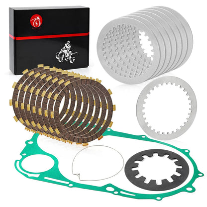 Clutch Friction Plates Kit with Spring and Gasket for Yamaha XVS1100 V-Star 1100 1999-2009