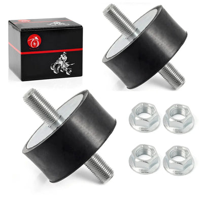 2x Engine TOP Motor Mount Rubber for Polaris Sportsman 500 600 700 800 Ranger 400 500 700 800 Scrambler 500 - 3110044 3021936