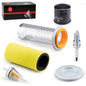 Air Filter Guide Cage Cap Oil Filter Spark Plug Kit for Yamaha Rhino 450 660 YXR450 YXR660 2004-2009