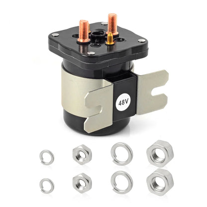 48V 4 Terminal Starter Solenoid Relay 1995-2007 Yamaha G19-E G22-E Club Car DS Golf Cart