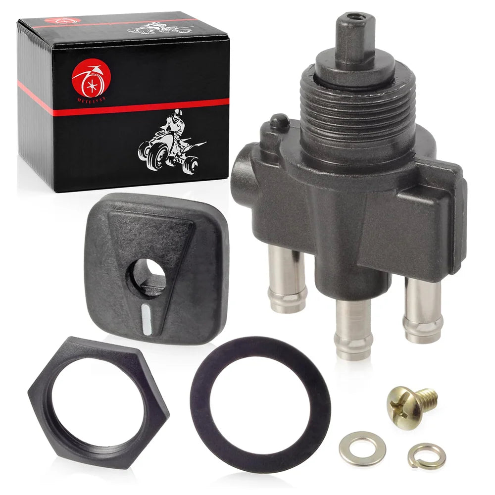 Fuel Cock Valve Petcock and Lever Nut for Yamaha WaveRunner GP1200 GP800R SUV1200 XL1200 XL800 XLT1200 XLT800 66V-24500-02-00