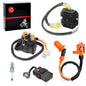 CDI Box Ignition Coil Voltage Regulator Rectifier Relay Kit for Honda FourTrax 300 TRX300 TRX300FW 1998-2000