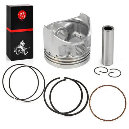 285cc Top End Piston Ring Kit 0.25mm Oversize Bore for Yamaha Golf Cart G2 G5 G8 G9 G11 1985-1995