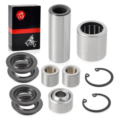 Rear Lower Arm Bearing Bushing Seal Kit for Kawasaki Brute Force 650 750 2005-2023 KVF650 KVF750