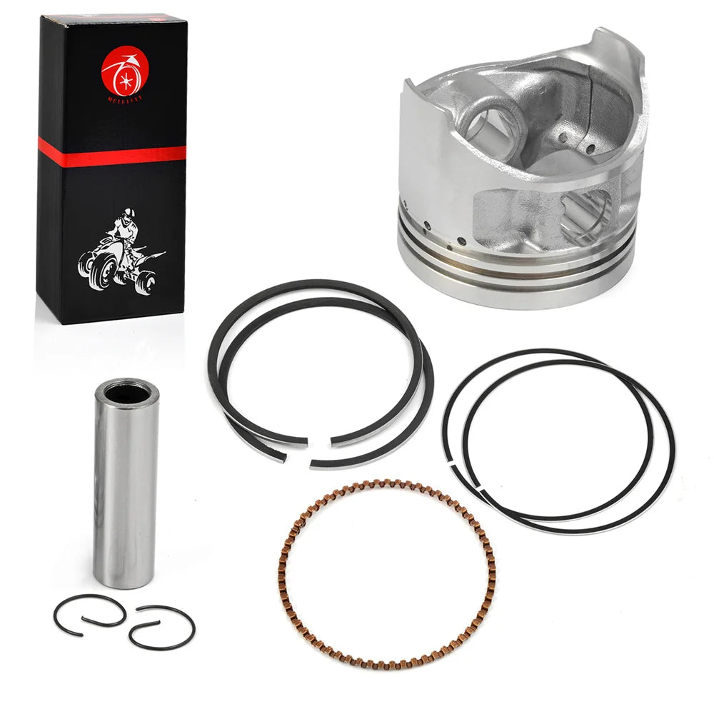 285cc Oversize Bore 0.50mm Top End Piston Ring Kit for Yamaha Golf Cart G2 G5 G8 G9 G11 1985-1995