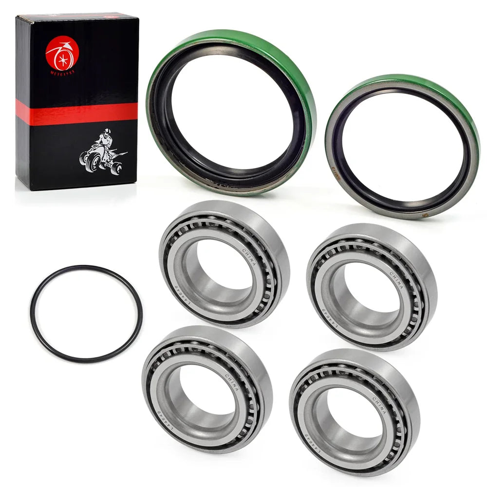 Front Wheel Bearings and Seals Kit for Polaris Sportsman 335 400 500 Magnum 325 425 Scrambler Worker Big Boss