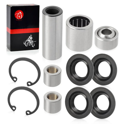 Rear Lower Arm Bearing Bushing Seal Kit for Kawasaki Brute Force 650 750 2005-2023 KVF650 KVF750