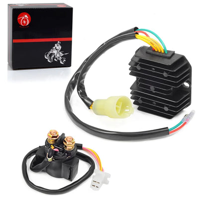 CDI Box Ignition Coil Voltage Regulator Rectifier Relay Kit for Honda FourTrax 300 TRX300 TRX300FW 1998-2000