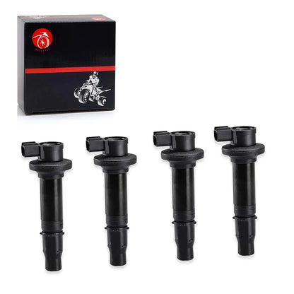 Ignition Coil 4 Pack for Yamaha YZF-R6 1999-2002 5EB-82310-00-00