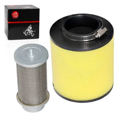 Air Filter Cleaner Body and Guide for Honda TRX250EX TRX250X TRX250TE TRX250TM Recon 250 2001-2023