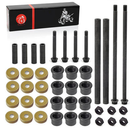 Front Arm Bushing Dust Cover Seal Caps Bolts Nuts Shaft Collars Rebuild Kit Yamaha Banshee 350 YFZ350 91-06