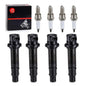 Ignition Coil and Spark Plug for Yamaha YZF-R1 YZF-R6 FZ1 Vmax 1700 FZS1 2002-2020