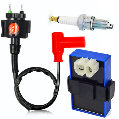 CDI Igniter Ignition Coil Spark Plug for Honda Foreman 400 1995-2003 TRX400FW 30410-HM7-003