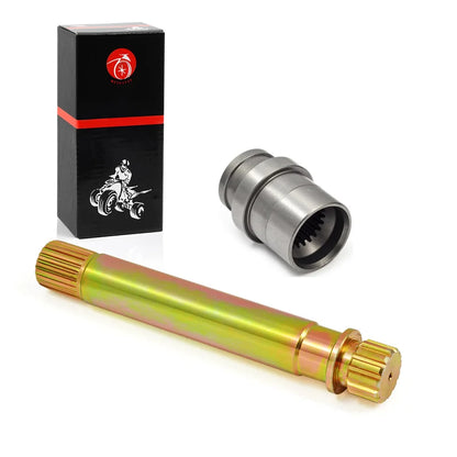 Propeller Drive Shaft & Shaft Joint Coupler for Suzuki LTF250 Ozark LTZ250 Quadsport Z250 2004-2014 27151-05G10 27591-05GA1