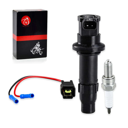 Ignition Coil and Spark Plug Kit for Yamaha YZ450F WR450F YFZ450 2003-2013