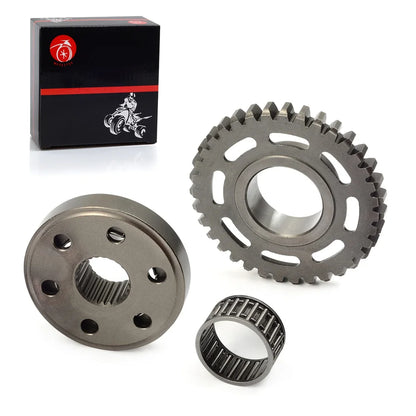 One Way Starter Clutch and Driven Gear for Honda TRX450 TRX450R TRX450ER CRF450X 2004-2020