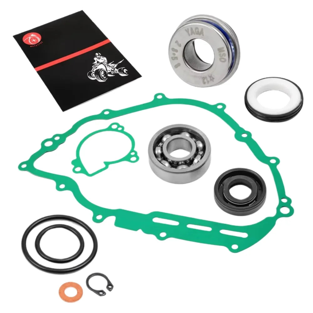 Water Pump Seal Kit Mechanical Seal Oil Seal Gasket Bearing for Yamaha Grizzly 700 550 Rhino Viking 700 2007-2018