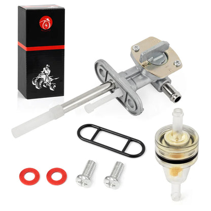 Fuel Valve Petcock 8mm for Polaris 2003-2007 Predator 500 Outlaw 500 Sportsman 450 500 700 - 7052331
