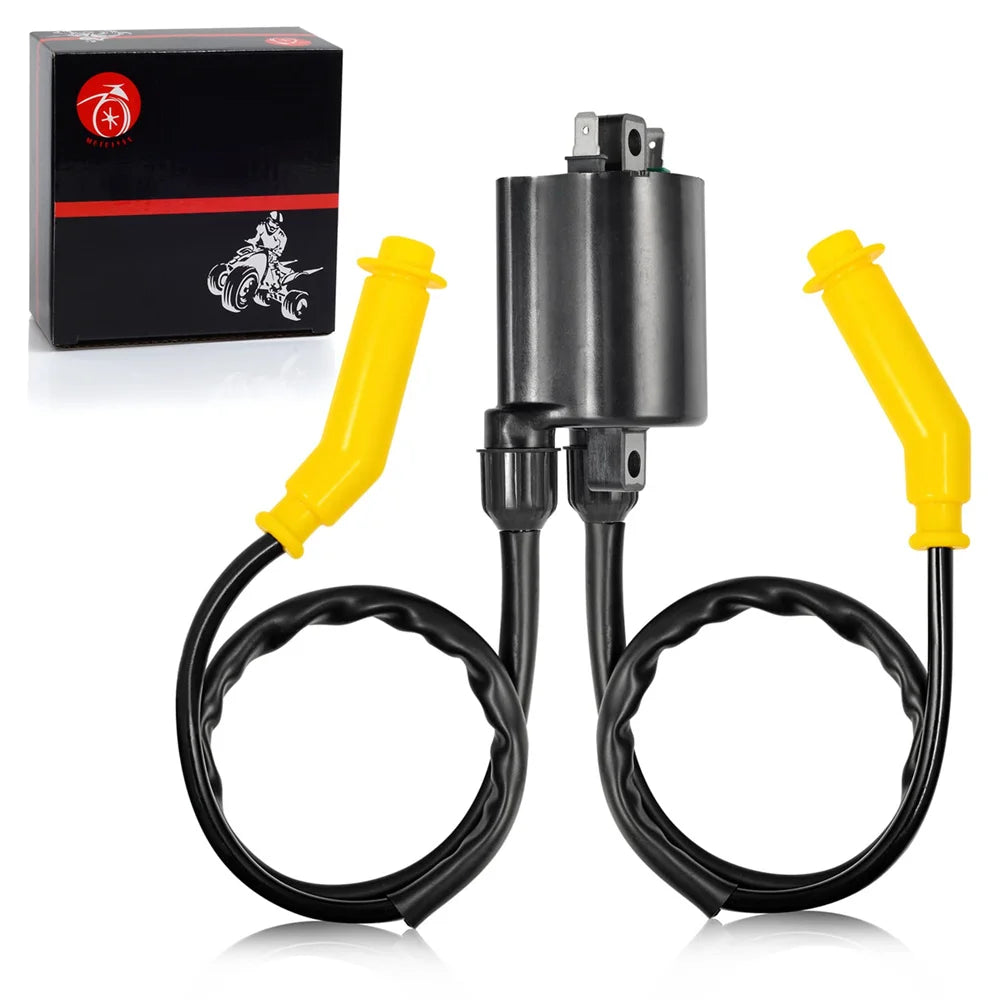 Ignition Coil and Spark Plug Wire Cap for Honda VTX1300 VT1300 2004-2020