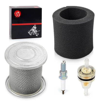 Air Filter Holder Kit with Spark Plug for Honda XR80 XR100 CRF80 CRF100 TRX90 17212-KJ2-003