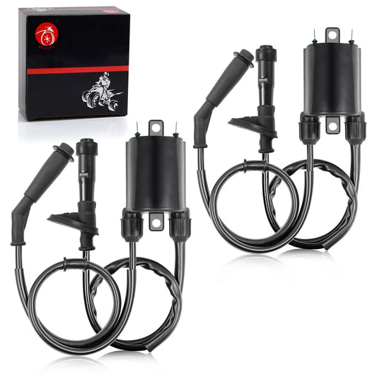 Ignition Coil and Spark Plug Cap Set for Honda Shadow VLX 600 VT600 1988-2007