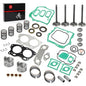 Piston Ring Gasket Seal Intake Exhaust Spring Retainers Valve Collet Keepers For EZGO Fuji Robin 295cc EH29C Golf Cart 1991-2002