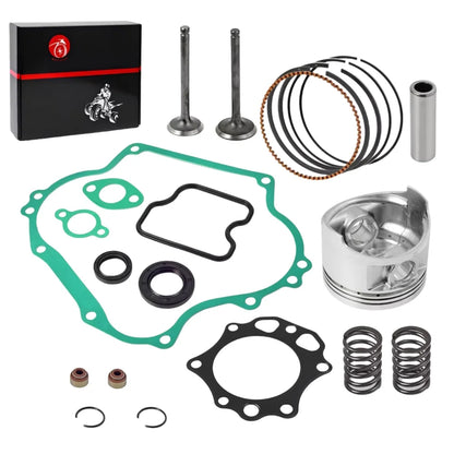 Engine Gasket Rebuild Kit Oversize 0.25mm Piston Ring Seal For Yamaha G14 Golf Cart 1995 1996 JN5-11635-00-00 JN5-11610-10-00