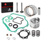 Engine Gasket Rebuild Kit Oversize 0.25mm Piston Ring Seal For Yamaha G14 Golf Cart 1995 1996 JN5-11635-00-00 JN5-11610-10-00