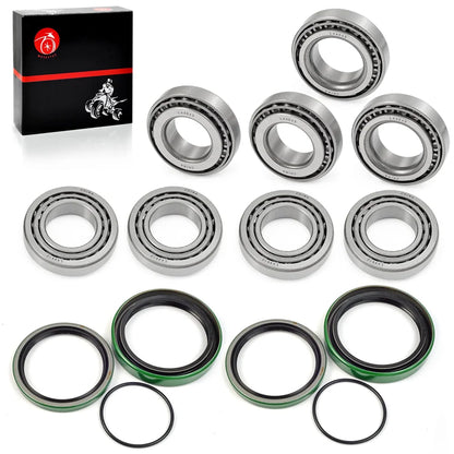 Front Wheel Bearings and Seals Kit for Polaris Sportsman 335 400 425 Magnum 325 Scrambler Worker Big Boss