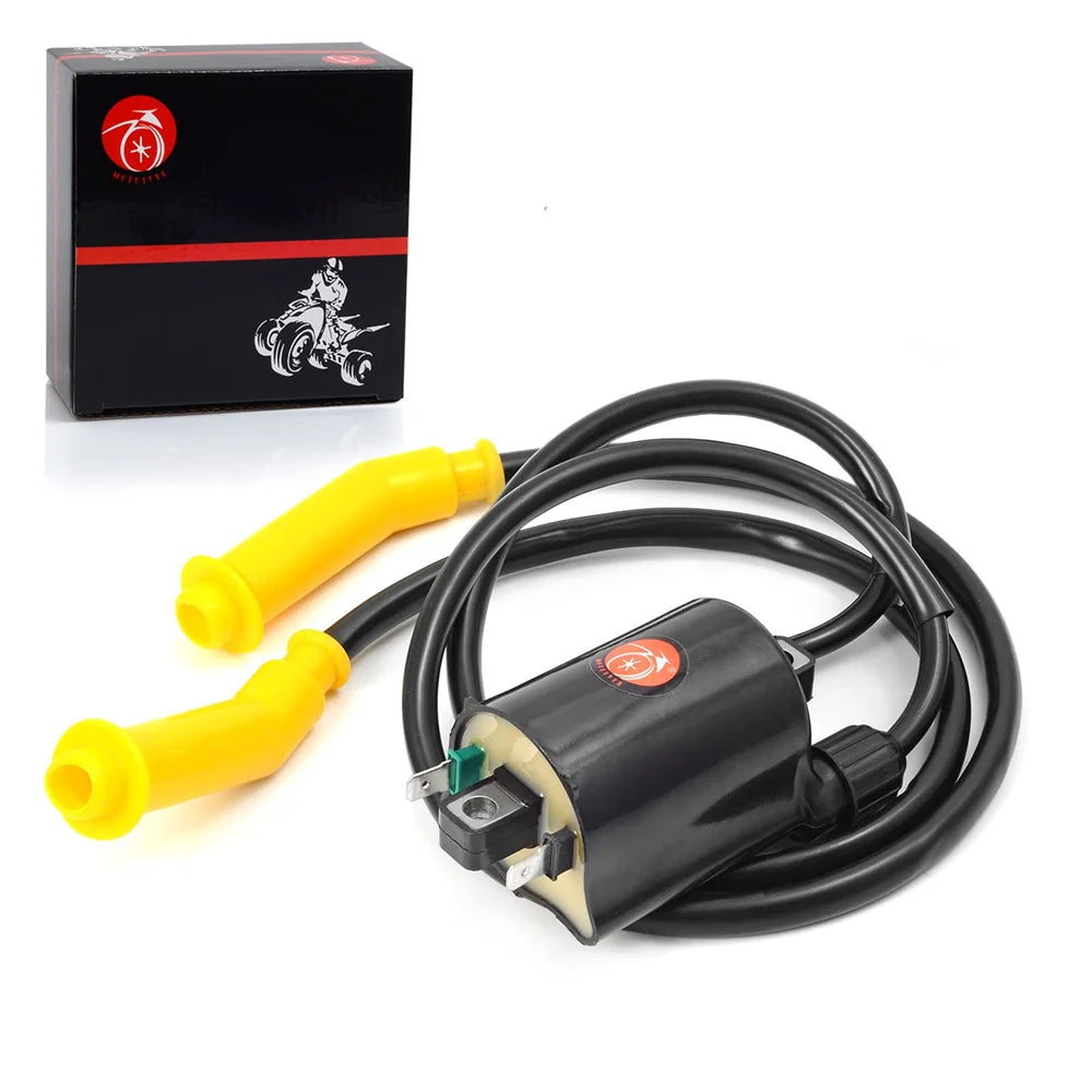 Ignition Coil and Spark Plug Wire Cap for Honda VTX1300 VT1300 2004-2020
