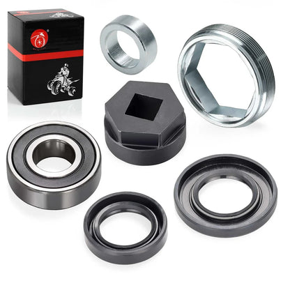 Steering Stem Bearing Seal Holder Nut and Removal Tool for Yamaha ATV YFZ450 YFB Big Bear Grizzly Kodiak Warrior Raptor Wolverine 350