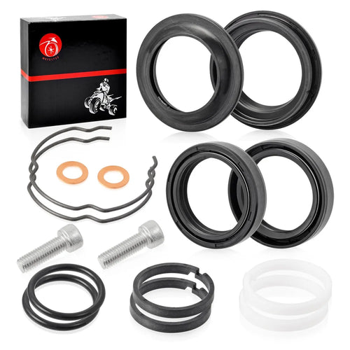 39mm Front Fork Dust Oil Seals Rebuild Kit for Harley Sportster XL883 XL1200 1990-2013 Dyna FXD 1991-2005
