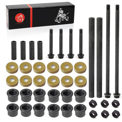 Front Arm Bushing Dust Cover Seal Caps Bolts Nuts Shaft Collars Rebuild Kit Yamaha Banshee 350 YFZ350 91-06