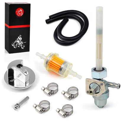 Fuel Valve Petcock Tank Switch for Honda TRX 300EX 86-88 TRX 200SX 87-88 91-92 TRX250X