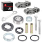 Steering Stem Bushing Bolt Bearing Seal Holder Nut Kit for Yamaha ATV - Big Bear Bruin Grizzly Kodiak Warrior Raptor 350 YFZ450 YFB250