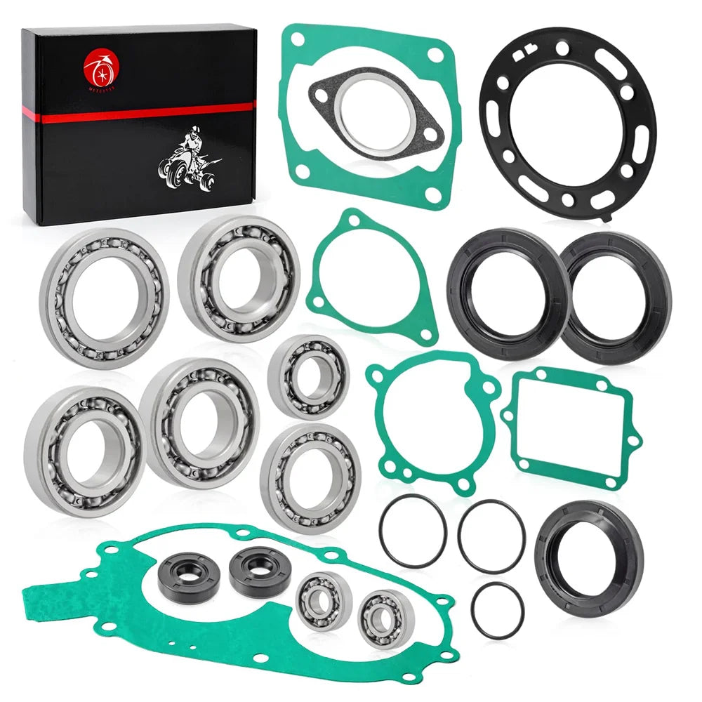 Engine Bearing Seals Gasket Rebuild Kit for Polaris Sportsman Big Boss Scrambler Xplorer Xpress 400 400L - Part 3086748