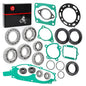 Engine Bearing Seals Gasket Rebuild Kit for Polaris Sportsman Big Boss Scrambler Xplorer Xpress 400 400L - Part 3086748