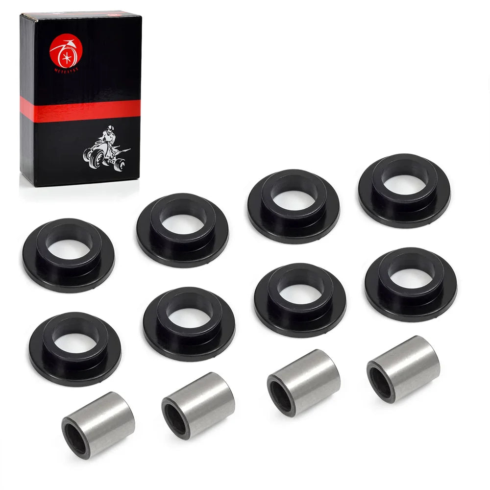 8Pcs Shock Bushing 4Pcs Bearing Sleeve Kit for Arctic Cat 250 300 375 400 500 650 700 Bearcat 454 - 0604-310 0403-028
