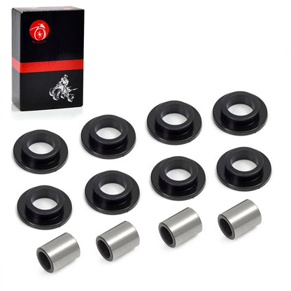 8Pcs Shock Bushing 4Pcs Bearing Sleeve Kit for Arctic Cat 250 300 375 400 500 650 700 Bearcat 454 - 0604-310 0403-028